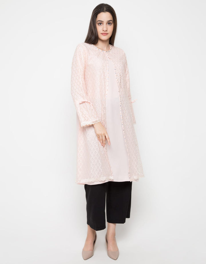 L/S LONG TUNIC LACE