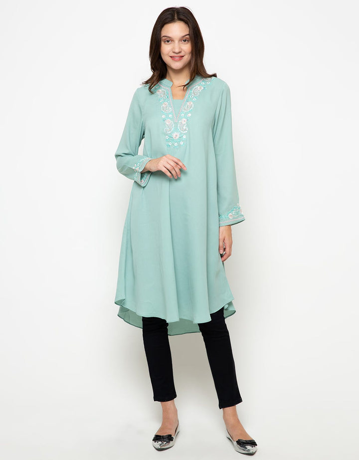 L/S GAMISH EMBOSS W