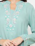 L/S GAMISH EMBOSS W