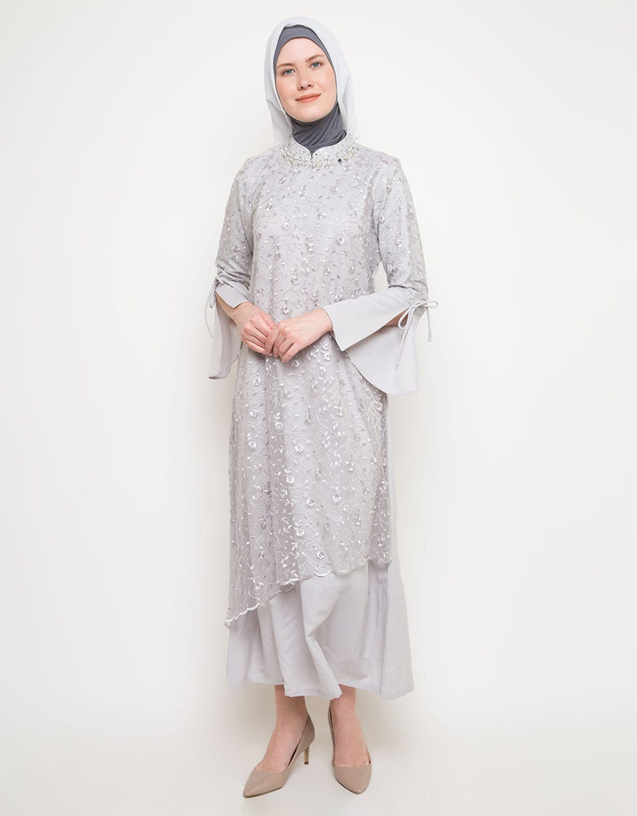 L/S GAMISH LACE W BE