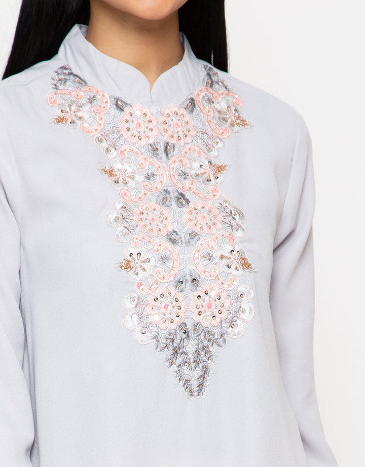 L/S TUNIC SOLID W EM