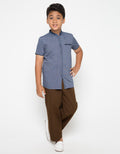 SS CHAMBRAY BORDIR K
