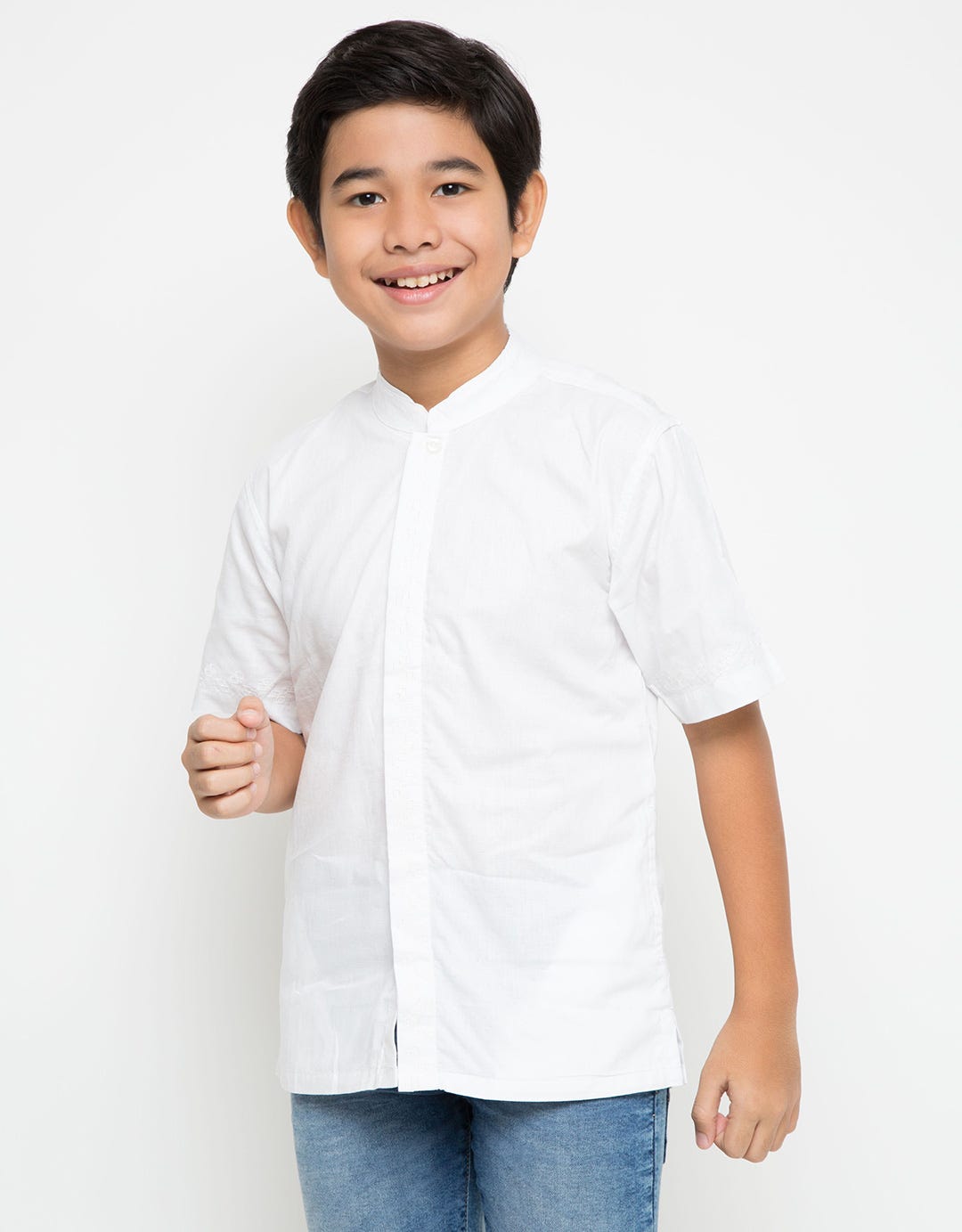 Pingu Koko Shirt Chambre Printing Short Sleeve