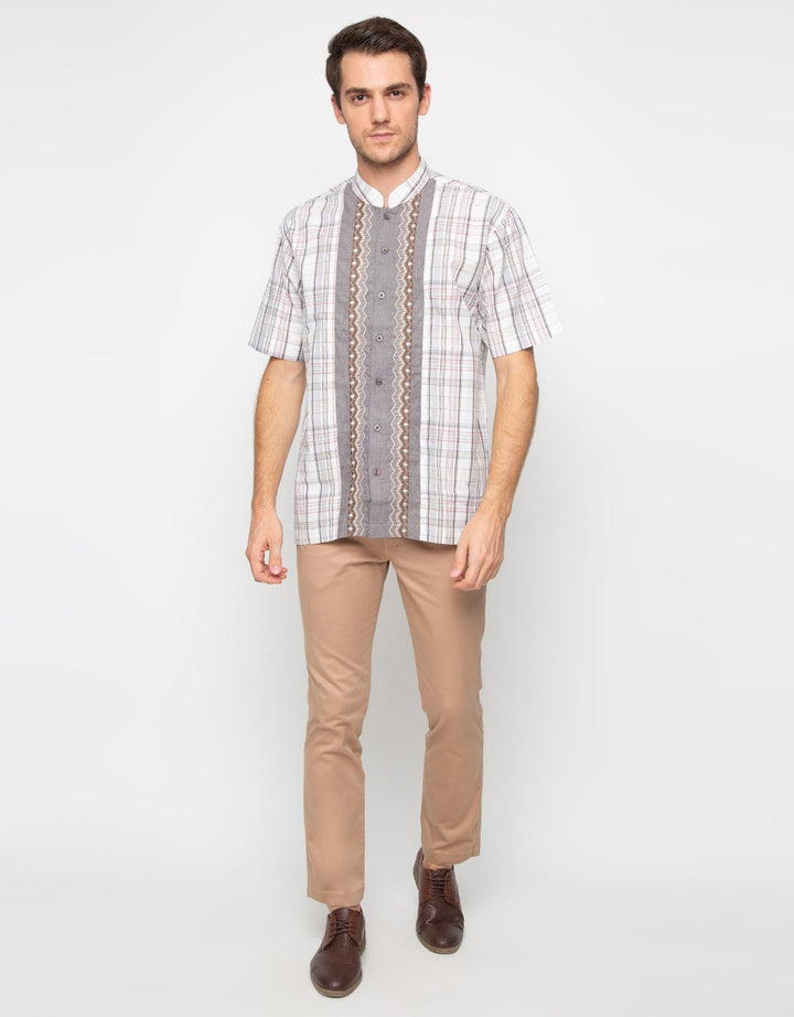 Al Mustika Baju Koko Lengan Pendek