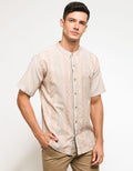 Cardinal Casual Kemeja Koko Print Etnik