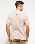 Cardinal Casual Kemeja Koko Print Etnik