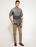 Cardinal Casual Kemeja Koko Print Etnik