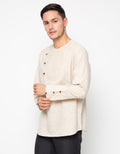 Edition Baju Koko Muslim Long Sleeve Woven Tunic