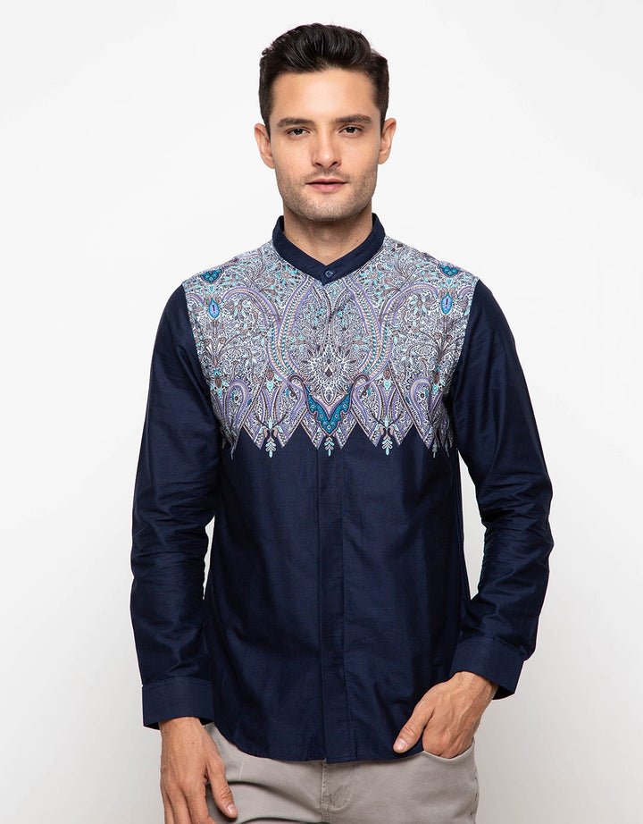 Larusso Kemeja Koko Printing