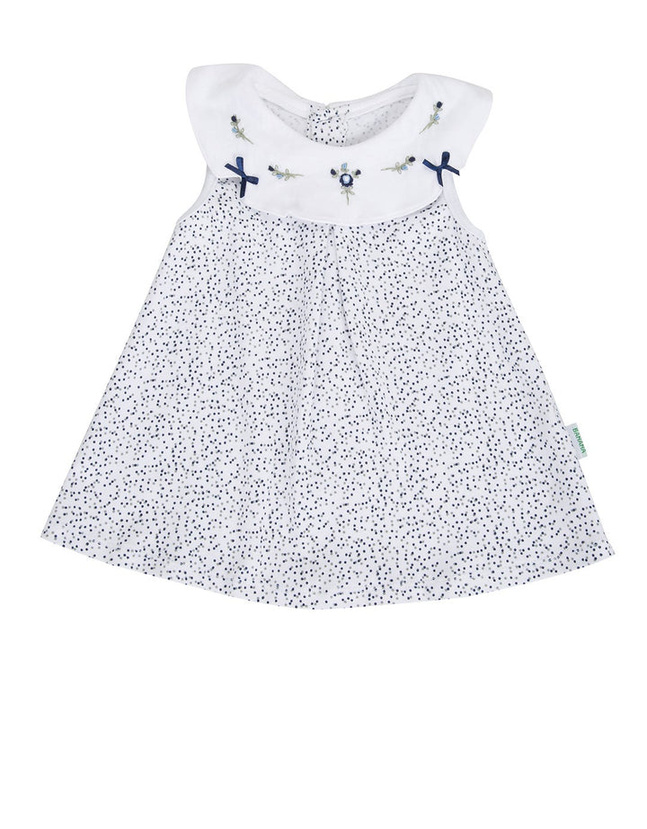 Banana Dress Baby Girl Clothes Twodott Oval Collar Ribbon