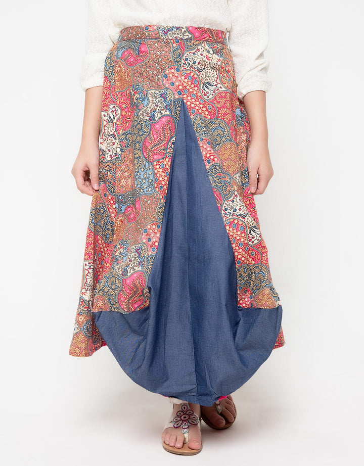 Nayara Girl Balloon Skirt Batik Naya