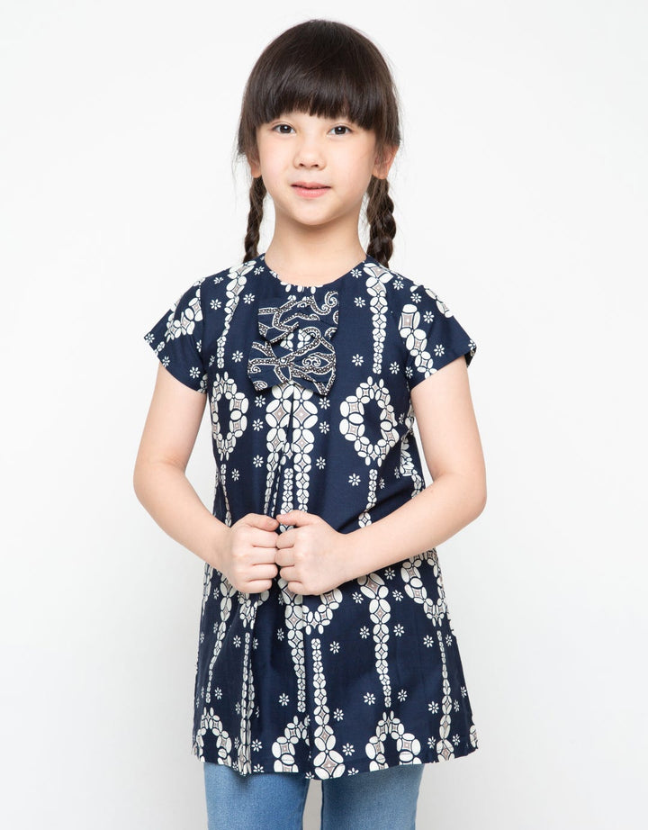 Arjuna Weda Children's Blouse Kawung Baris