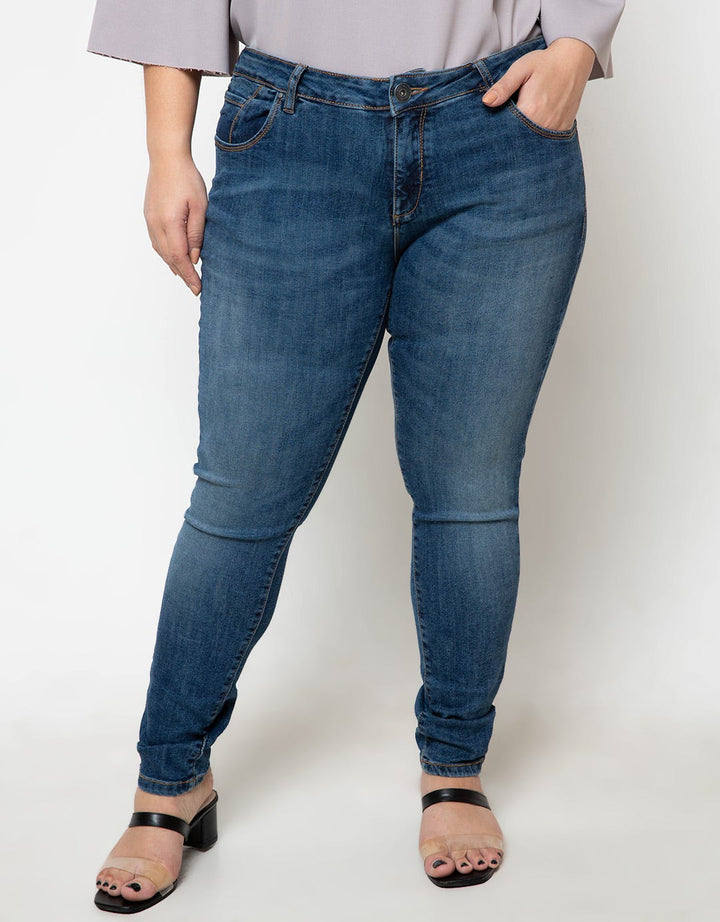 Cardinal Girl Plus Size Celana Skinny