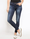 Cardinal Girl Celana Jeans Aksen Washed