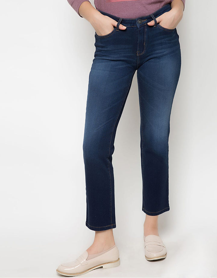 Cardinal Girl Celana Jeans Aksen Washed