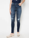 Cardinal Girl Celana Panjang Jeans Mamasz Detail Ripped