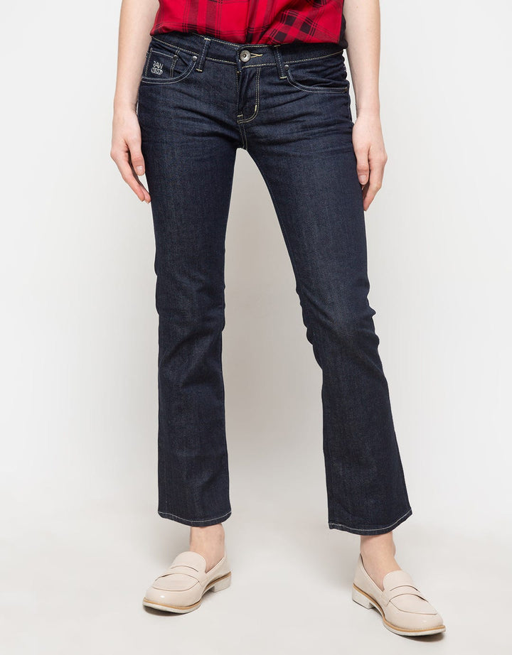 Logo Jeans Pants Bootcut 50 Series Handmade