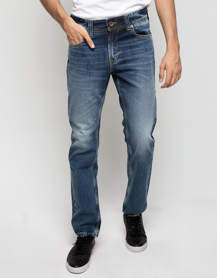 Lois Denim Washed Slim Pant