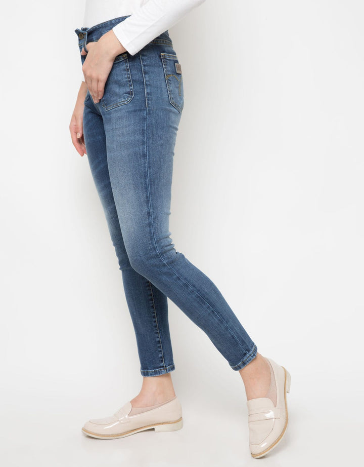 Lois Girl Celana Jeans High Rise Straight
