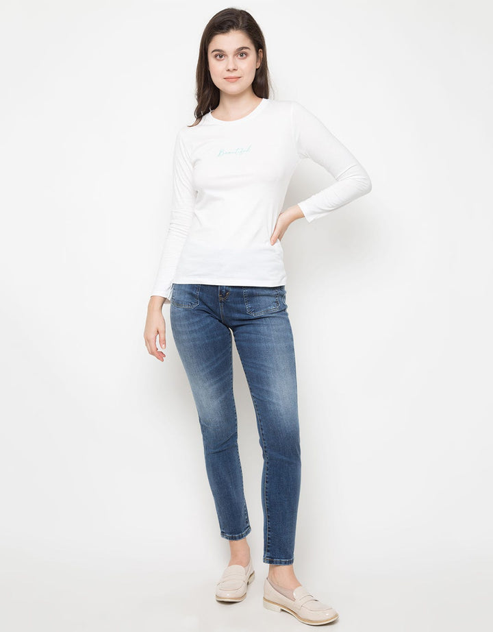 Lois Girl Celana Jeans High Rise Straight