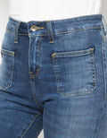 Lois Girl Celana Jeans High Rise Straight