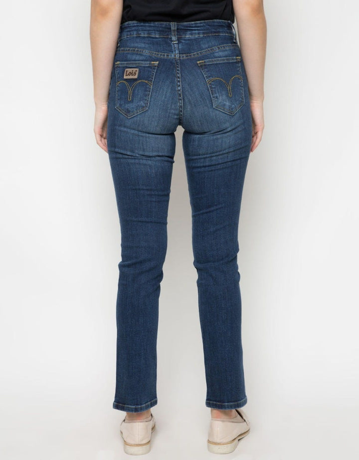Lois Girl Denim High Rise Straight WTW 257 A