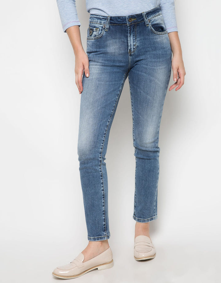Lois Girl Denim High Rise Straight WTW 257 A
