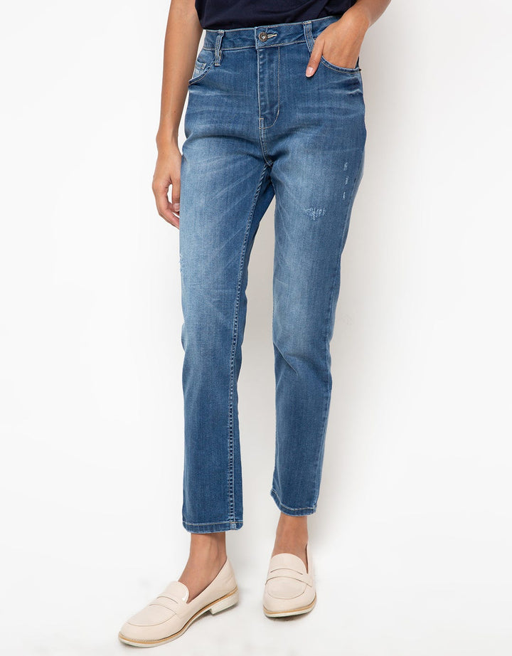 WASHED FASHION PANTS