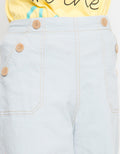 WOVEN BUTTON CULOT