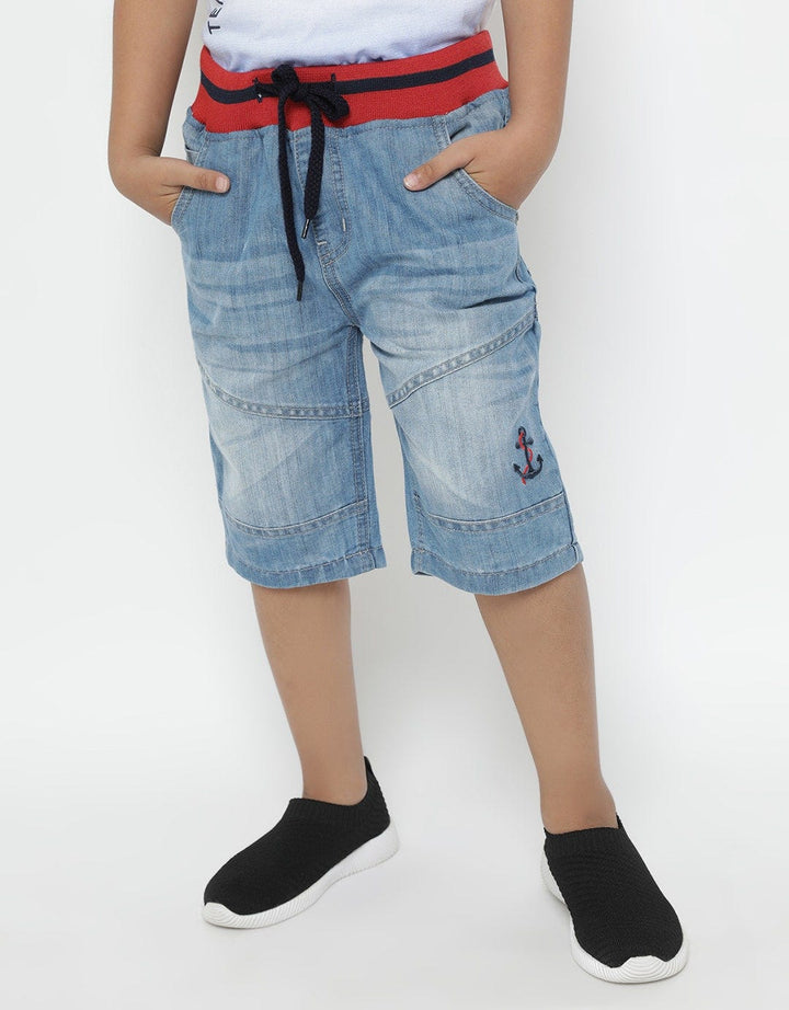 CROP DENIM EMBROIDERY JA