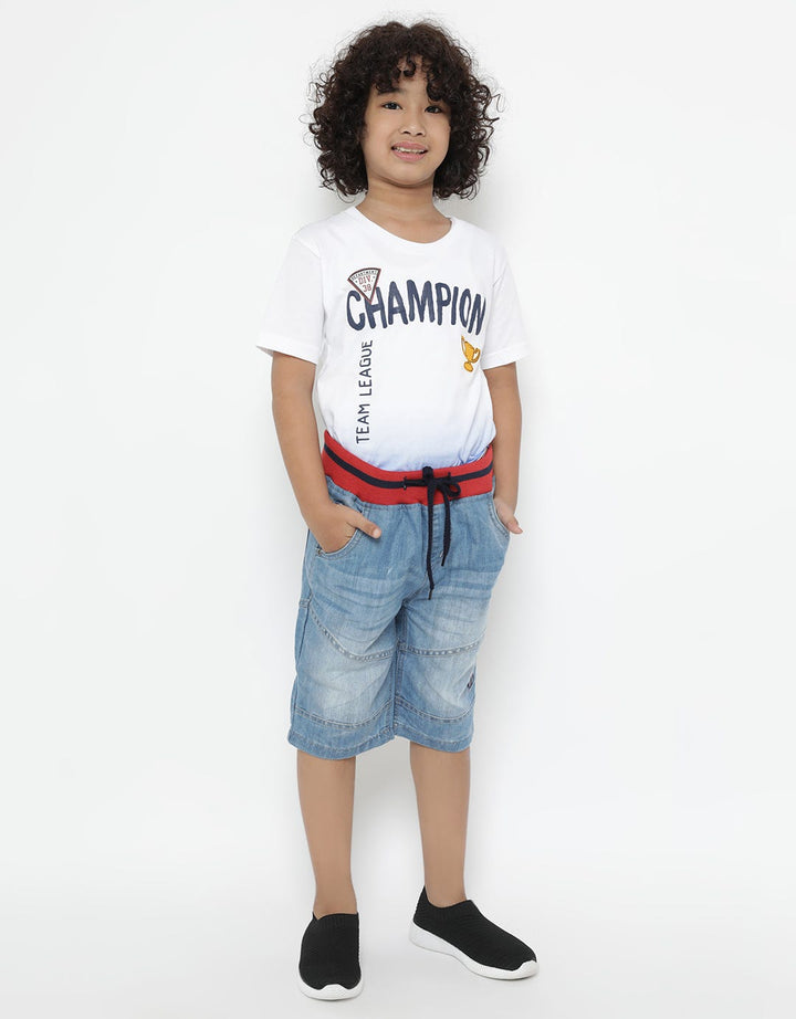 CROP DENIM EMBROIDERY JA