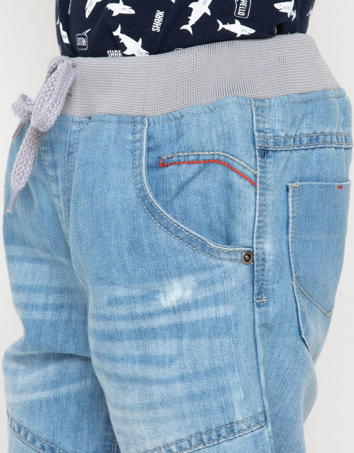 CROP DENIM CUT N SEW