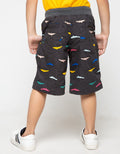 CROP WOVEN PRINT SHA