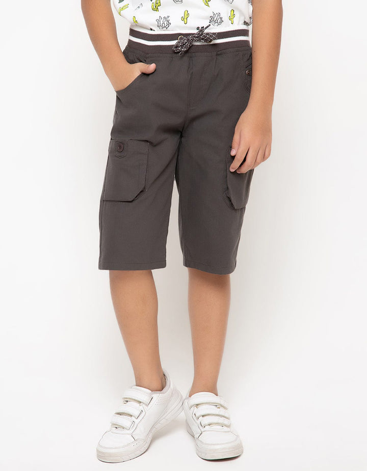 CROP WOVEN SOLID KAN