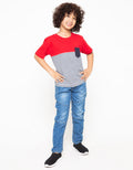 DENIM PANTS CUT N