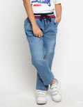 LONG DENIM REG RIB B