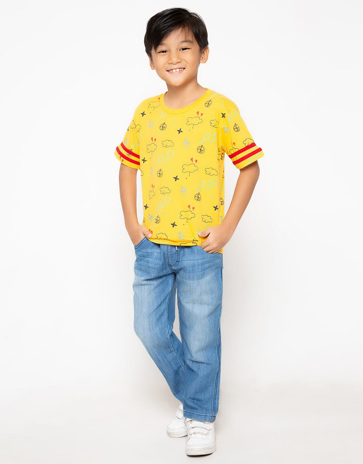 LONG DENIM REG RIB Z