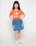 SKIRT DNM SAKU PITA