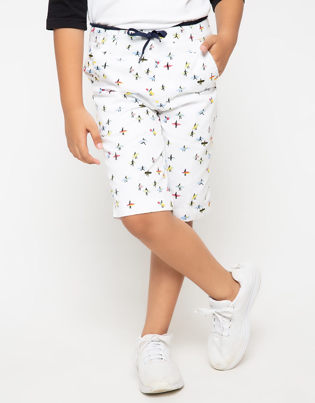 KI CROP WVN MOTIF SU