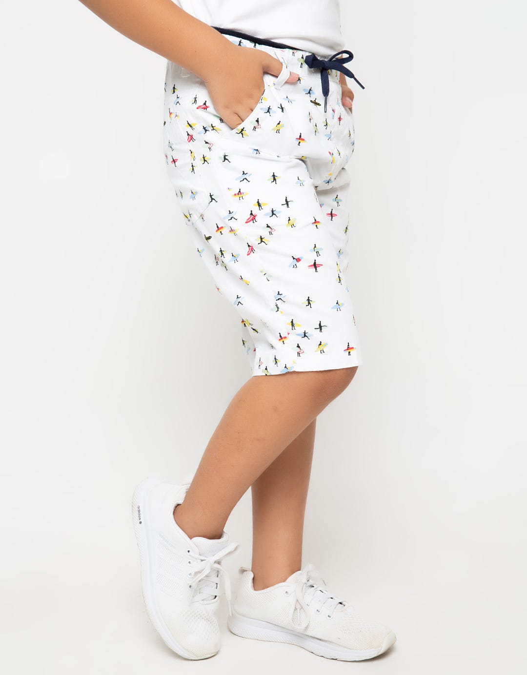 KI CROP WVN MOTIF SU