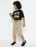 KI CROP WOVEN ARROW