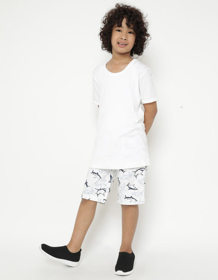 KI CROP WOVEN SHARK