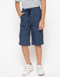 KI CROP WOVEN WIDE S