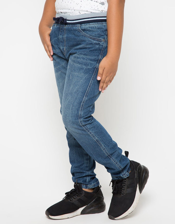 DENIM RIB WAHSING PE