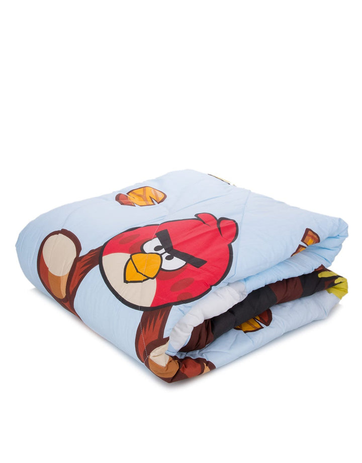 Rise Bed Cover Angry Birds Single
