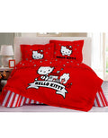 Rise Bed Cover Hello Kitty - Double Size 270x230 cm