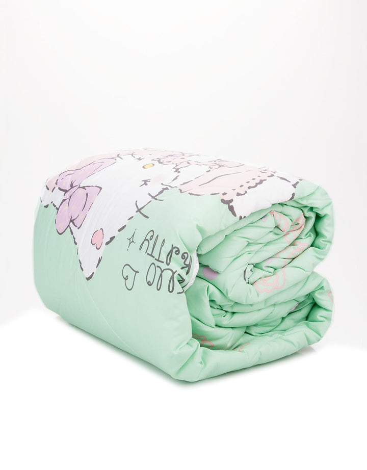 Rise Bed Cover Print Hello Kitty