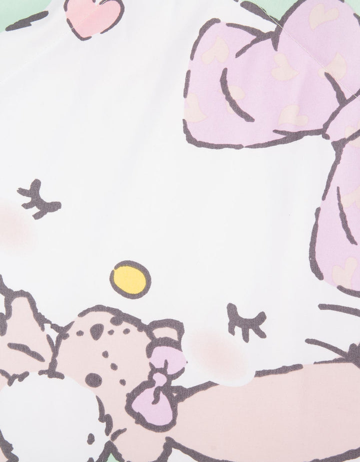 Rise Bed Cover Print Hello Kitty