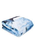 Rise Bed Cover Whale Sateen Cotton Single