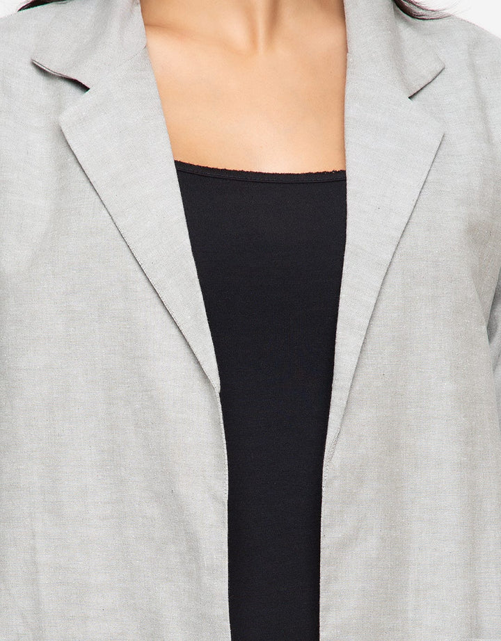 OLIVE BLAZER W/ POCKET